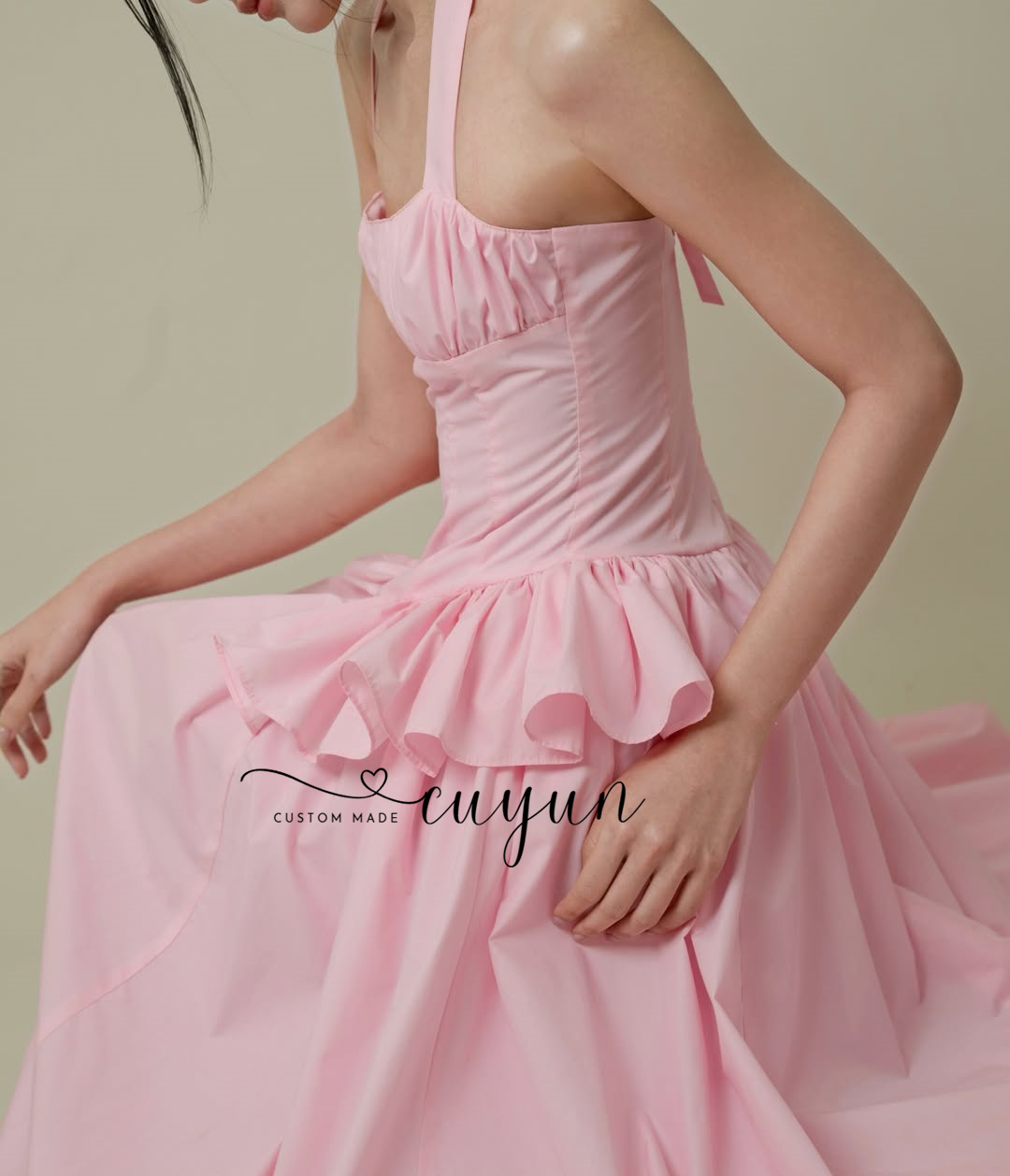 CUYUN カスタマイズされた女性用サマードレス バケーショ - Women'S Semi Formal Evening Wear のレビューと価格