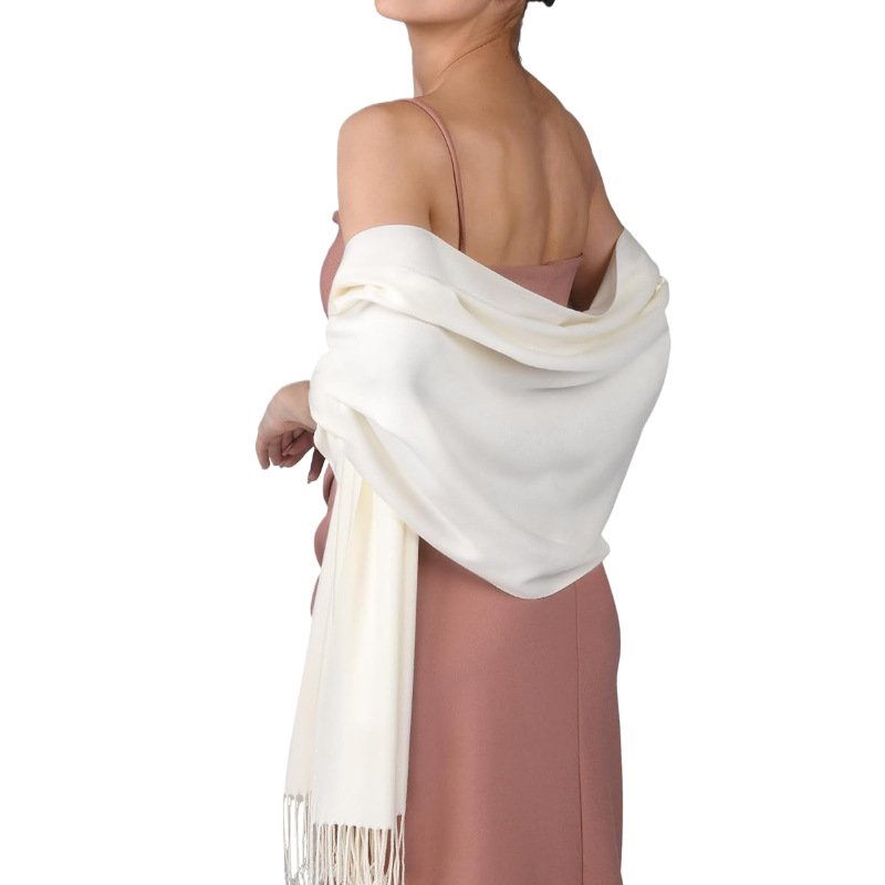70*200女性の模造カシミヤショールとショールイブニングド - Women'S Formal Wear Wedding のレビューと価格