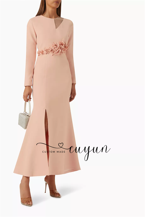 CUYUN カスタムメイド セミマーメイド アンクル丈 レデ - Women'S Semi Formal Evening Wear のレビューと価格