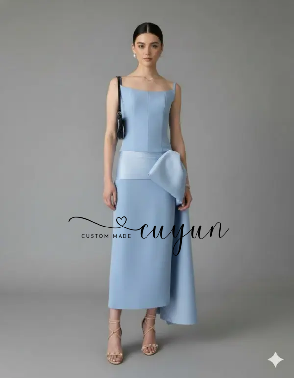 CUYUN カスタマイズレディースパーティードレス 結婚式ゲ - Women'S Semi Formal Evening Wear のレビューと価格
