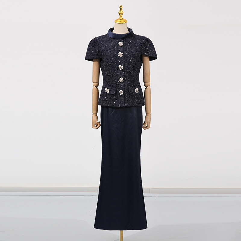 VGHシックなツーピースセット レディース スタンドカラー  - Formal Women'S Wear のレビューと価格