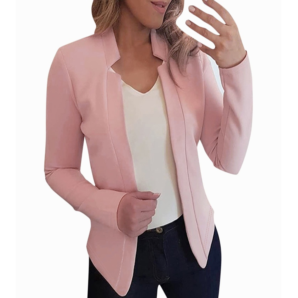 新しい越境婦人服、ピュアカラー Chigong スモールスー - Women'S Formal Wear Cardigan のレビューと価格