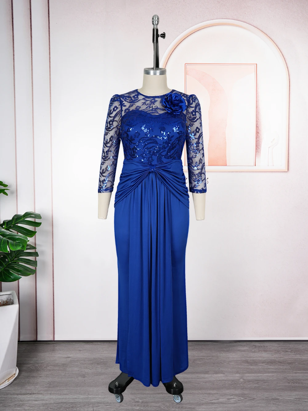 プラスサイズのアフリカのパーティードレス、女性用ダシキ、スパ - Women'S Formal Wear Wedding のレビューと価格
