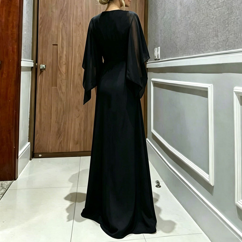 女性フォーマルジャンプスーツ 2 個セットシアーフレアスリー - Formal Women'S Wear のレビューと価格